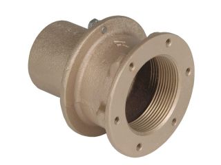 Wanddurchgang für Keramik- und Folienrohr - 2" x 1 1/2", Länge 100 mm.