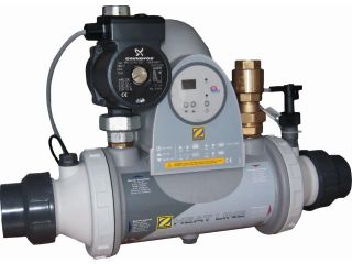 Wymiennik ciepła ZODIAC HEAT LINE Kompakt z pompą obiegową; Tytan 70 kW