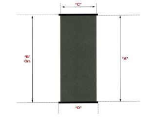 Kolektor słoneczny SC 1,2 m x 2,4 m -- powierzchnia 2,88 m2
