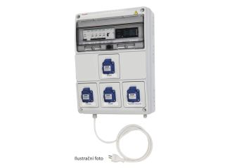Automatyka VArio F1SP1CTH - Filtracja + Oświetlenie + Przeciwpływ 230V + Dozowanie z własnym pomiarowaniem + Pompa ciepła + Atrakcja