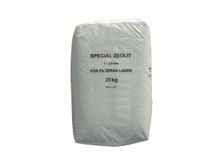 Zeolit -- Füllung für Filter, verpackt zu 20 kg.