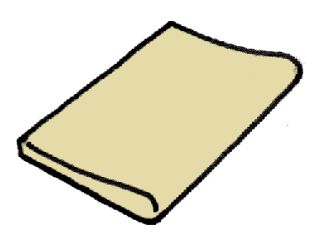 Fliesen Sahara - Sandstein - gerader Teil, abgerundet, 500 x 330 mm, 1 Stück.